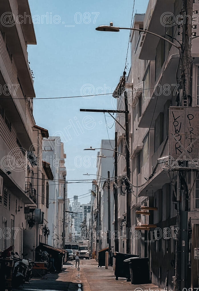 Miami Beach Alleyway 2023